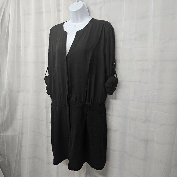 Jennifer Lopez Black Romper Club Street Wear Party Shorts16 - Picture 9 of 16